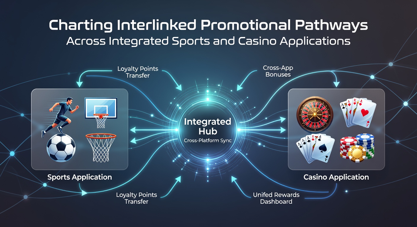 Übersicht über verknüpfte Werbepfade in Sport- und Casino-Apps mit Diagrammen und Nutzerpfaden