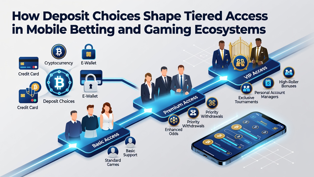 Chart depicting tier progression based on deposit patterns in gaming apps
