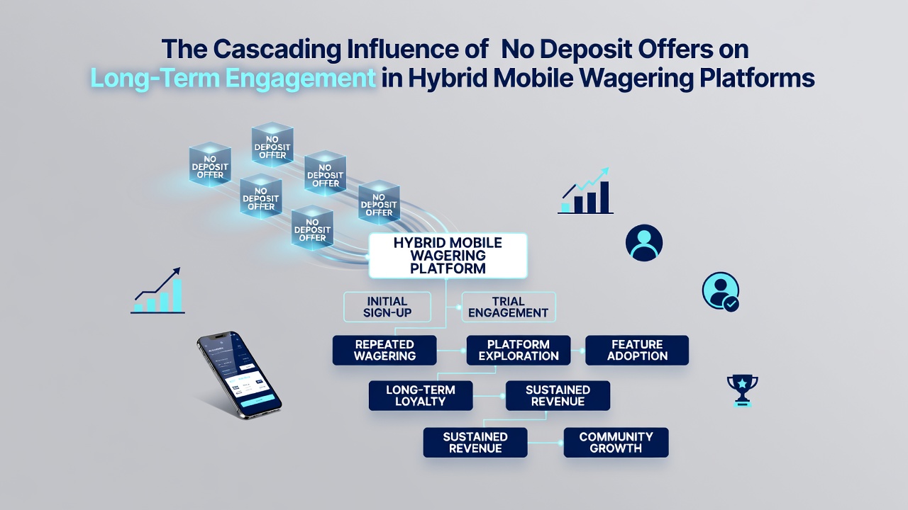 Darstellung von Nutzerpfaden in mobilen Hybrid-Plattformen, die No-Deposit-Boni mit langfristigem Engagement verknüpfen