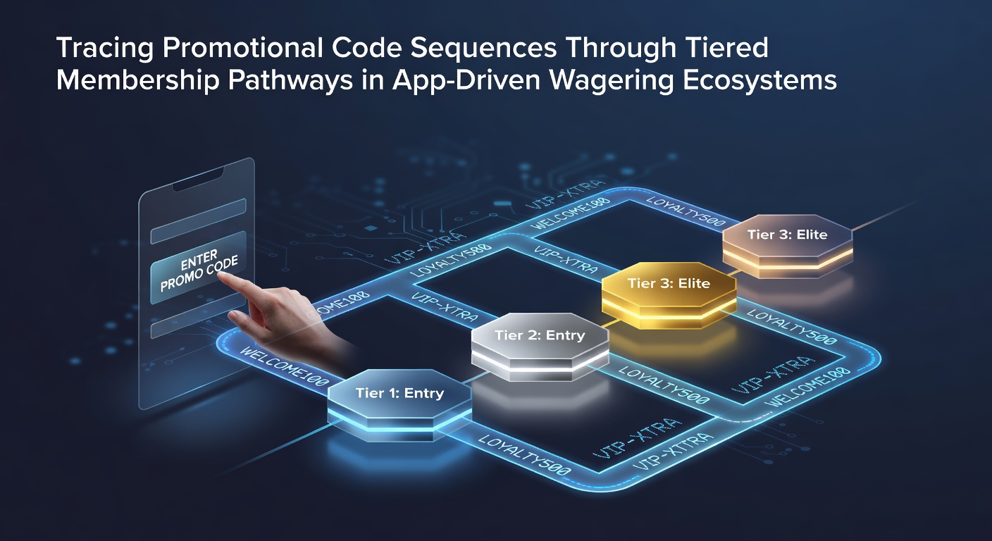 Visualisierung der Promo-Code-Sequenzverfolgung in mobilen Wett-Apps mit gestuften Mitgliedschaftspfaden