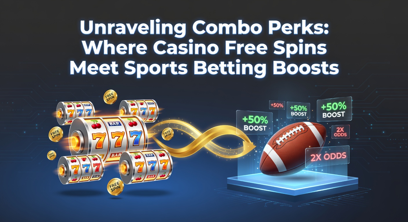 Grafik mit Casino-Slots und Sportwetten-Elementen, die in einem hybriden Bonus verschmelzen